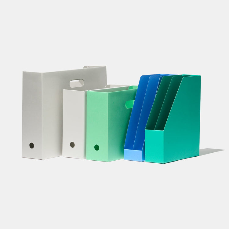 オフィス用品のグラフィックをなくし、道具の魅力を引き出したEX-収納用品