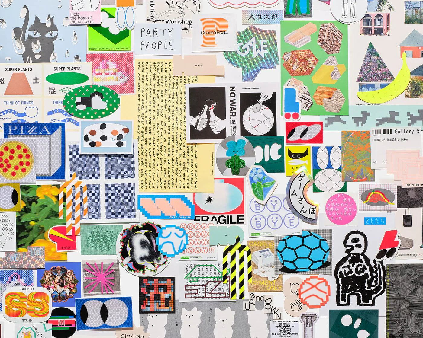 THINK OF THINGS オリジナル企画「STICKER STAND」が4月18日(金)より太宰府天満宮にて開催される「Pages | Fukuoka Art Book Fair 2025」に出展します！