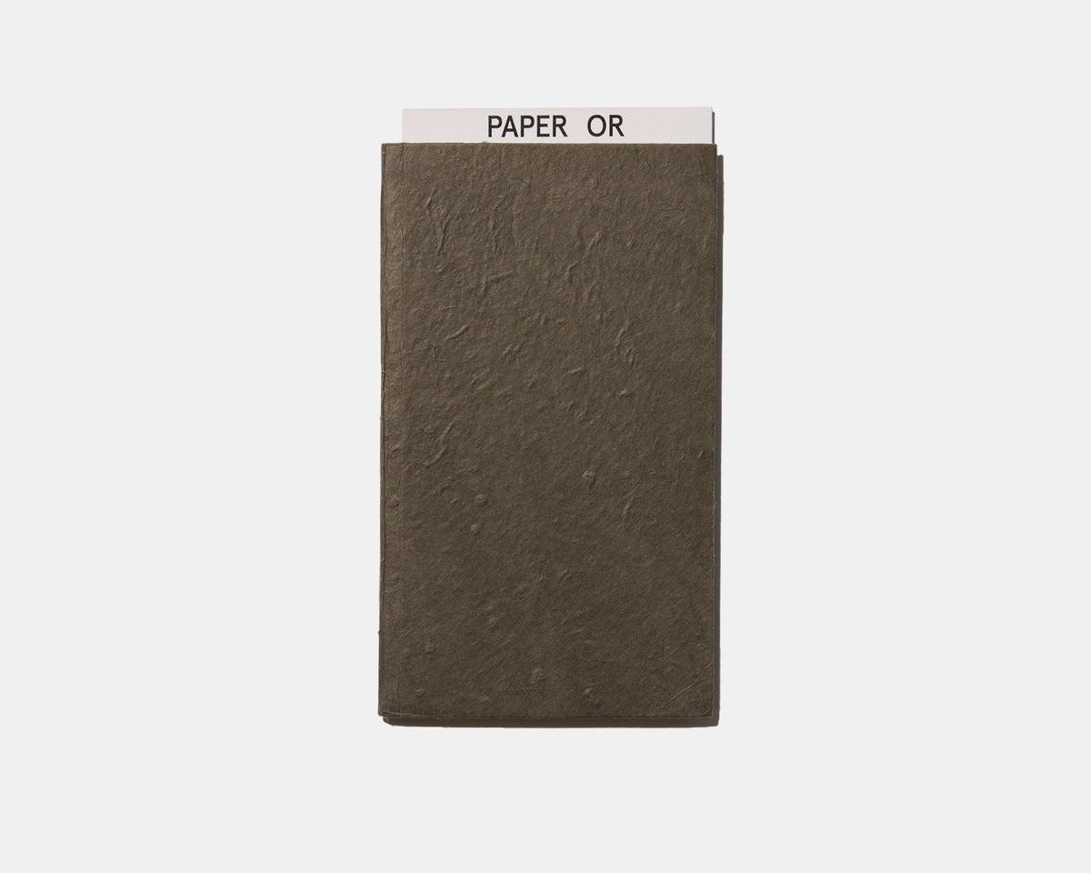PAPER OR  測量野帳 NR（ダークブラウン）