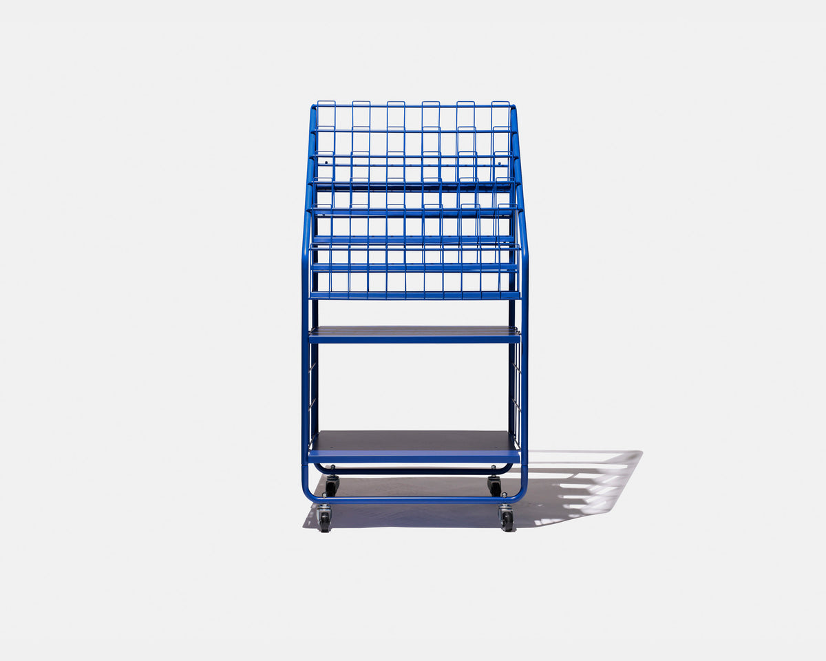 MAGAZINE STAND BLUE＊マガジンスタンド ブルー