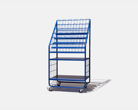 MAGAZINE STAND BLUE＊マガジンスタンド ブルー