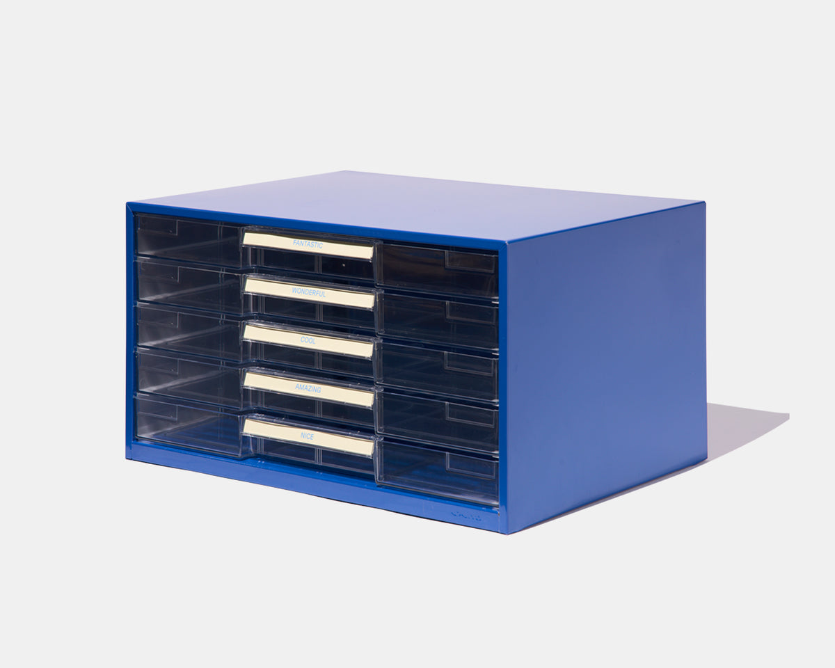 レターケースA3ヨコ ブルー