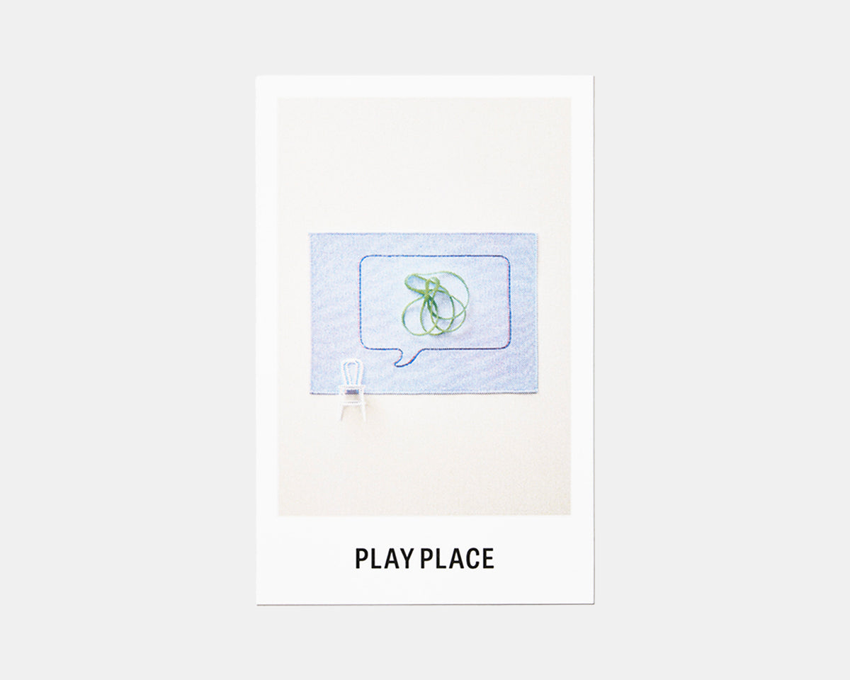 RISOGRAPH POSTCARD by  CHIAKI KOBAYASHI＊ポストカード「Something between」