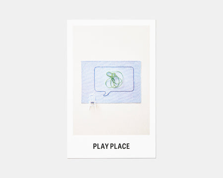 RISOGRAPH POSTCARD by  CHIAKI KOBAYASHI＊ポストカード「Something between」