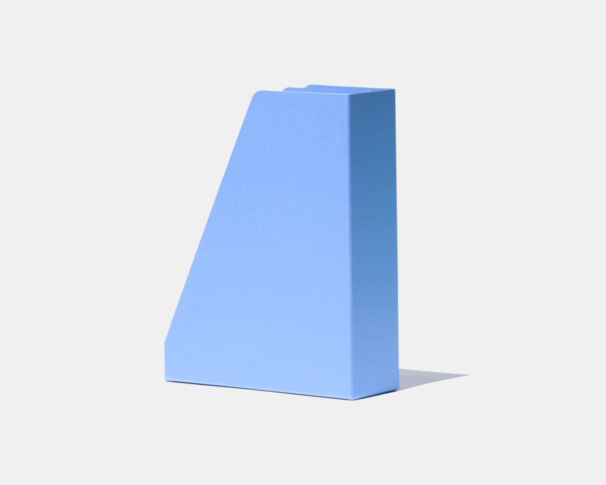 EX-STAND FILE BOX A4 BLUE ＊EX-スタンドファイルボックス A4サイズ ブルー