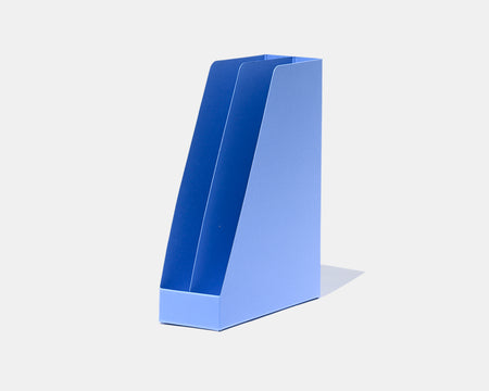 EX-STAND FILE BOX A4 BLUE ＊EX-スタンドファイルボックス A4サイズ ブルー