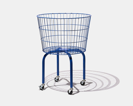 CIRCLE BASKET BLUE ＊ サークルバスケット ブルー