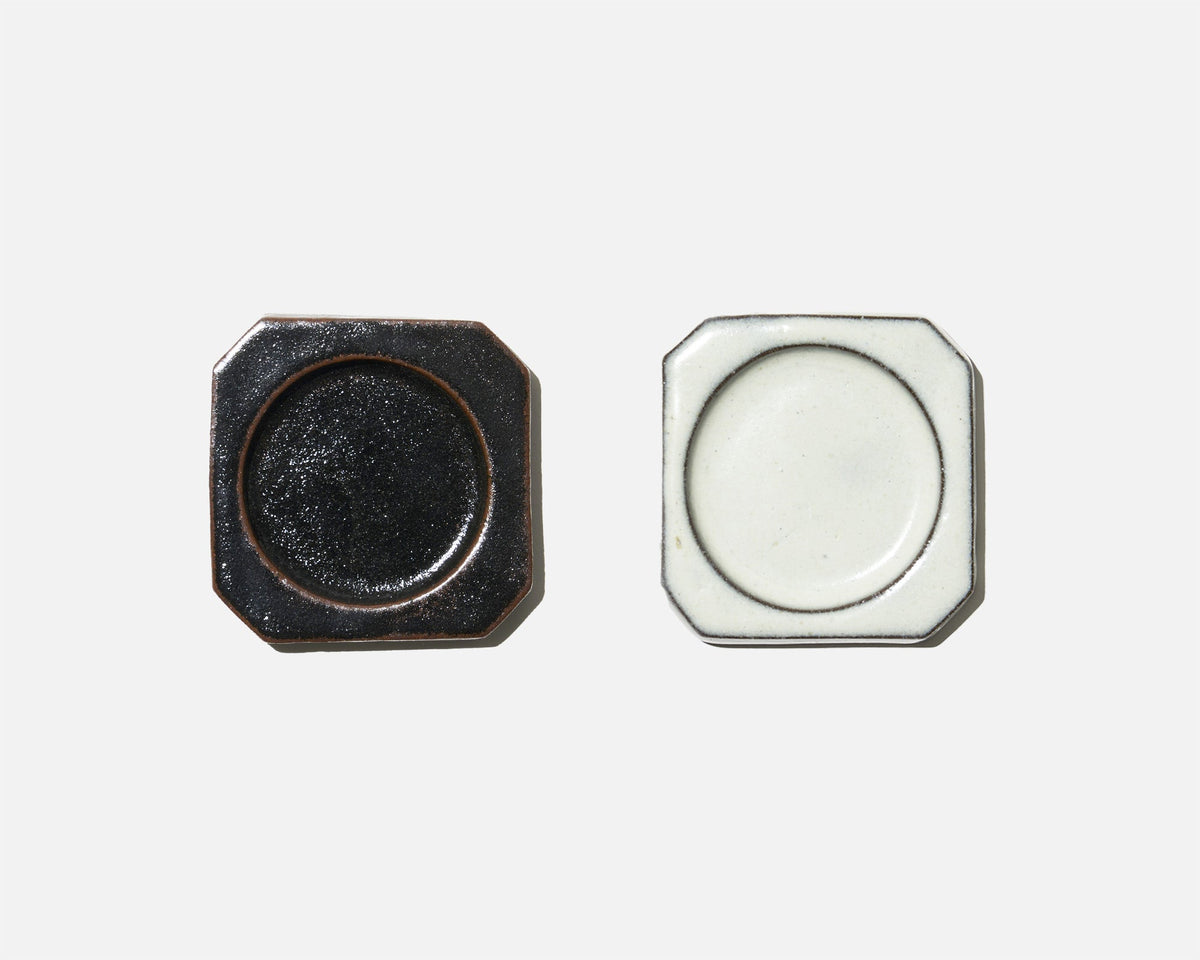 hibi. 丹波立杭焼マットトレイ 角 (9124594057381)