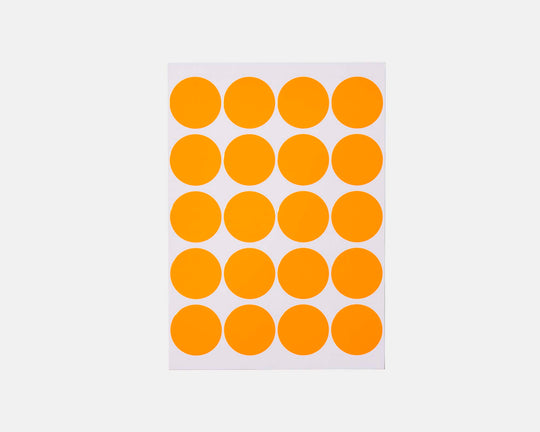 蛍光ドットシール