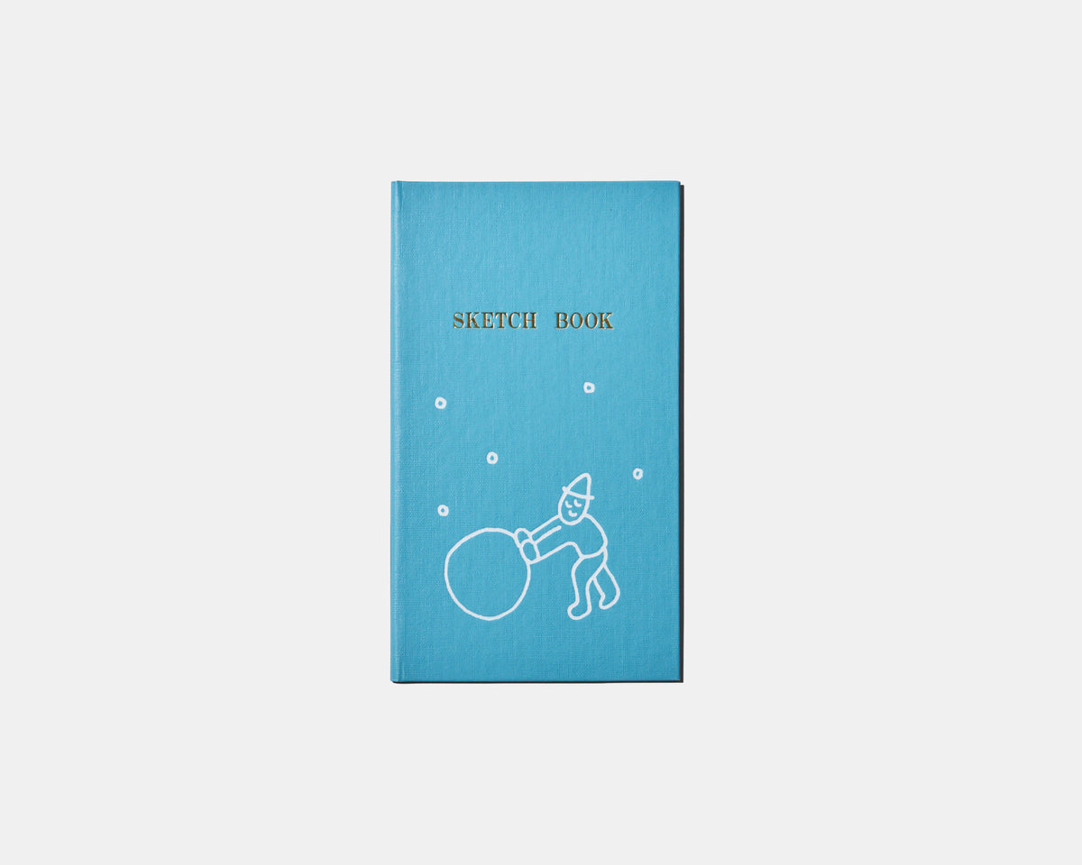 FIELD NOTEBOOK by La mela with Fèves BLUE＊La mela with feves 測量野帳「ある日のスケッチ」