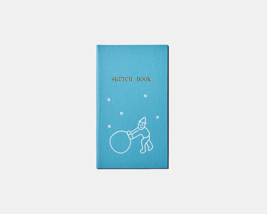 FIELD NOTEBOOK by La mela with Fèves BLUE＊La mela with feves 測量野帳「ある日のスケッチ」