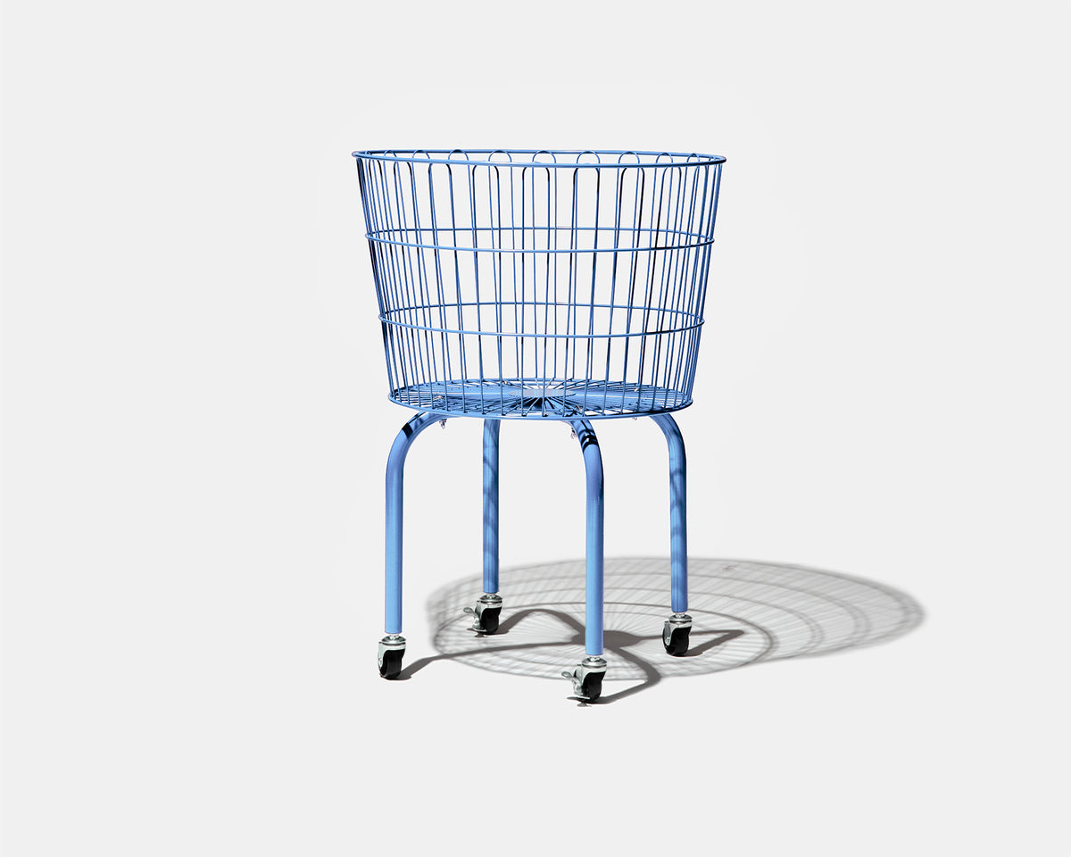 CIRCLE BASKET LIGHT BLUE＊ サークルバスケット ライトブルー