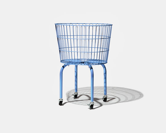 CIRCLE BASKET LIGHT BLUE＊ サークルバスケット ライトブルー