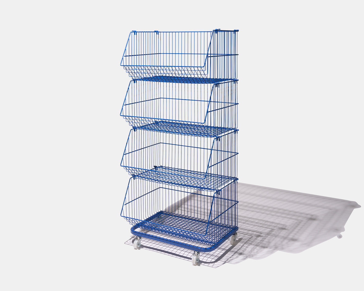 4 - TIER JUMBLE CASE＊ジャンブルケース 4段 ブルー