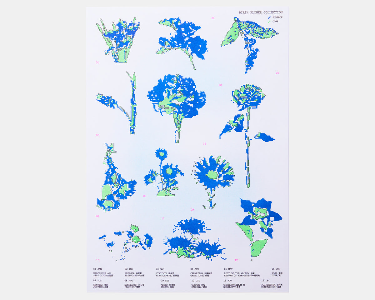 BIRTH FLOWER COLLECTION by SOUTA KOMINE （COPY CORNER STAFF）