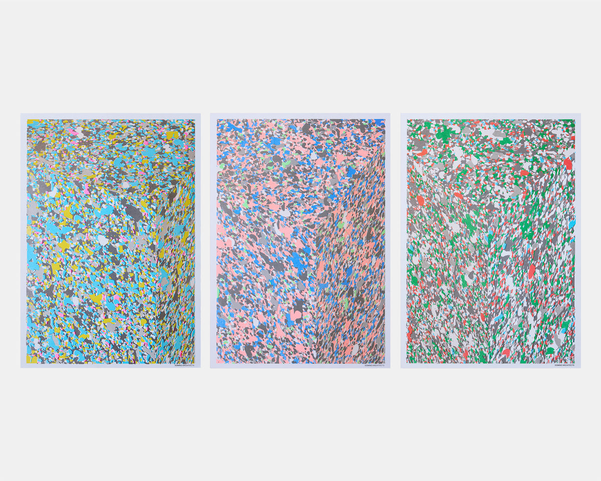 Three Studies of Chip Foam by YUSUKE OONO