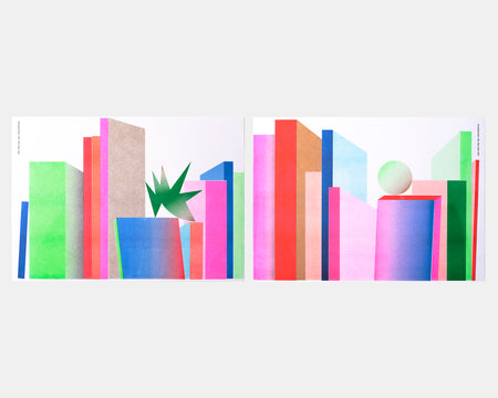 Unreadable Book - Plant, Ball by MINA TABEI