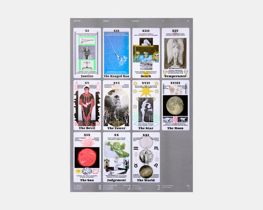 LIST OF TAROT CARDS by YURI UENISHI