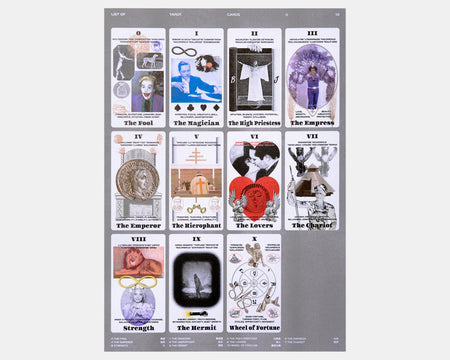 LIST OF TAROT CARDS by YURI UENISHI