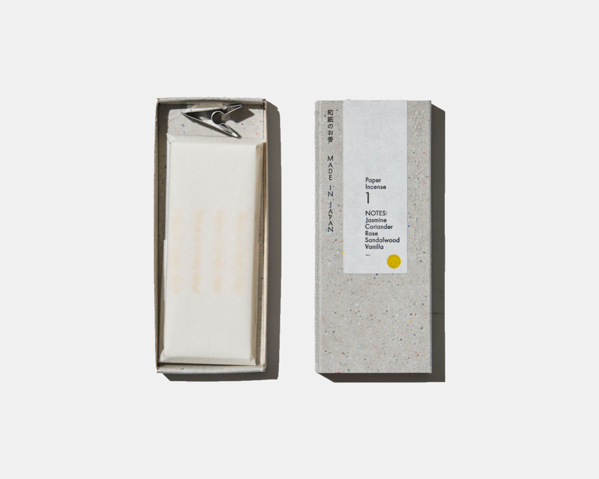 WASHI INCENSE #1 ＊ 和紙のお香 (9124589011109)